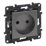 Розетка Legrand Niloe Step силова 2К 16А 250 В сталь