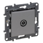TV розетка Legrand Niloe Step звезда сталь (863474)