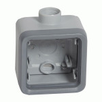 Коробка Legrand Plexo 1 п., ІР55, ІК07, 1xPG16, серый