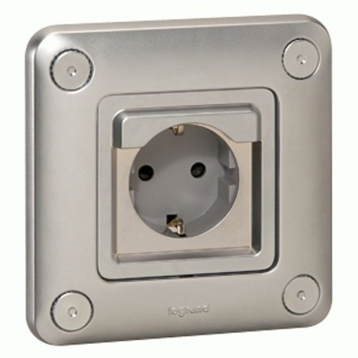 Розетка Legrand Soliroc, 2К+З, IP55