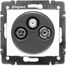 Розетка телевизионная Legrand Valena TV-R-SAT 10 дБ концевая белый