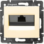 Розетка телефонна Legrand Valena 1хRJ11 кат. 3 слонова кістка