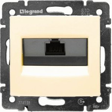 Розетка информационная Legrand Valena 1хRJ45 кат. 5е кат. 5е слоновая кость