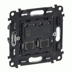 Розетка телефон. Legrand InMatic 2xRJ11