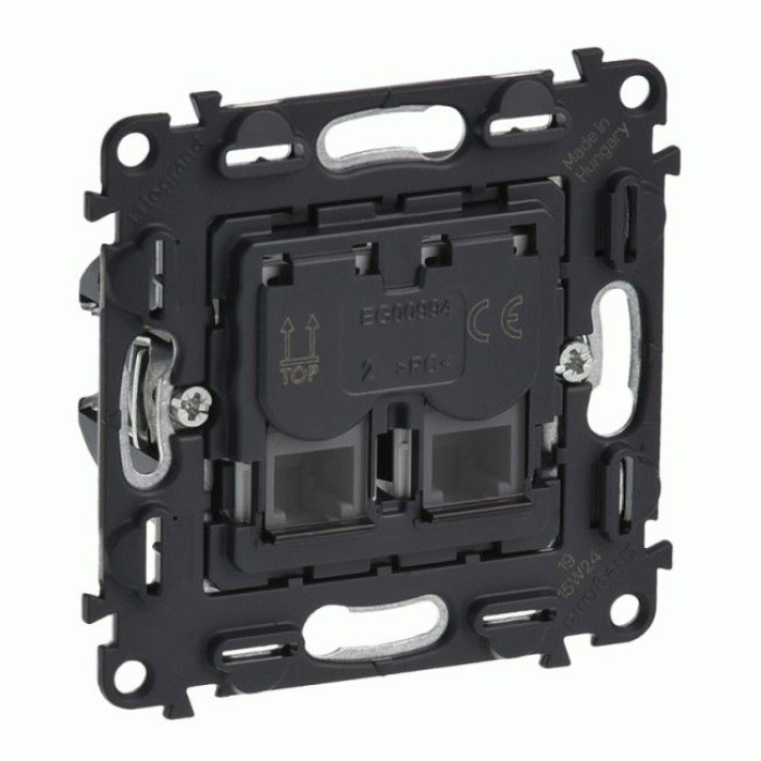 Розетка телефон. Legrand InMatic 2xRJ11