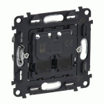 Механизм розетки двойной RJ45 Кат.5е UTP Legrand Valena In`Matic