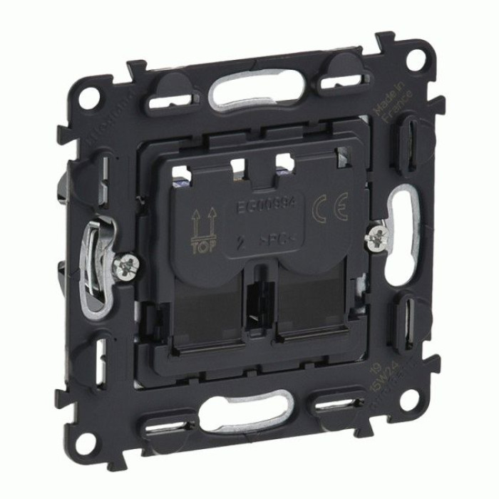 Розетка комп. двойная Legrand InMatic RJ45 cat. 6 UTP