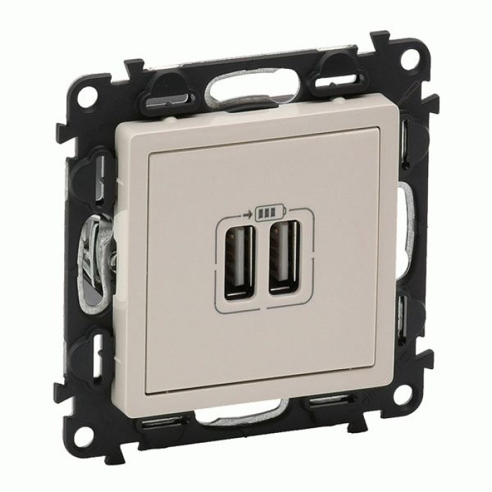 Розетка USB Legrand Valena Life слоновая кость