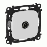 Розетка Legrand Valena Allure TV 10 dB кінцева білий