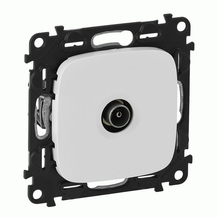 Розетка Legrand Valena Allure TV 10 dB кінцева білий