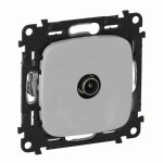 Розетка Legrand Valena Allure TV 1 dB зірка алюміній