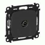 Розетка Legrand Valena Allure TV 1 dB зірка антрацит