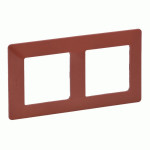 Рамка Legrand Valena Life 2-постовая терракота