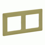 Рамка Legrand Valena Life 2-постова лайм