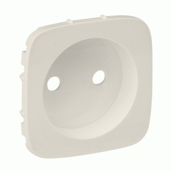 Накладка розетки Legrand Valena Allure без заземлення. слонова кістка