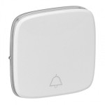 Клавіша кнопки Legrand Valena Allure 1-клавішний «Дзвінок» білий