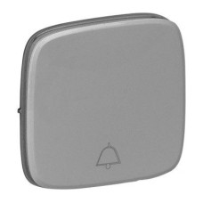 Клавиша кнопки Legrand Valena Allure 1-клавишный «Звонок» алюминий