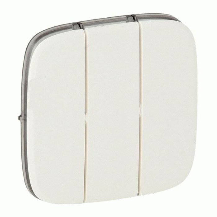 Клавіша вимикача Legrand Valena Allure 3-клавішний перли