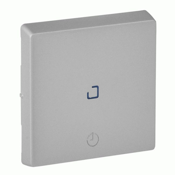 Клавиша выключателя Legrand Valena Life свет + вентиляция алюминий