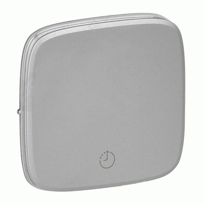 Клавіша вимикача Legrand Valena Allure світло + вентиляція алюміній