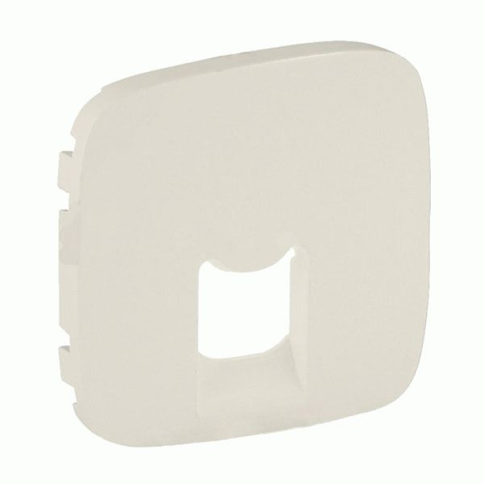 Накладка розетки Legrand Valena Allure RJ11/RJ45 слонова кістка