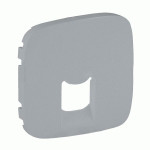 Накладка розетки Legrand Valena Allure RJ11/RJ45 алюміній