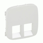 Накладка розетки Legrand Valena Allure RJ11 + RJ45 перли