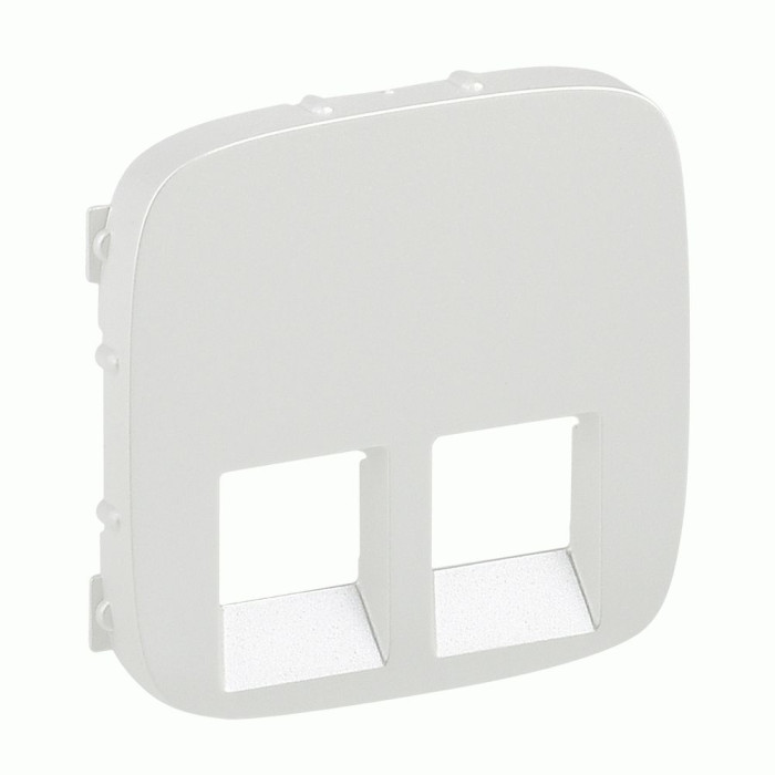 Накладка розетки Legrand Valena Allure RJ11 + RJ45 перли
