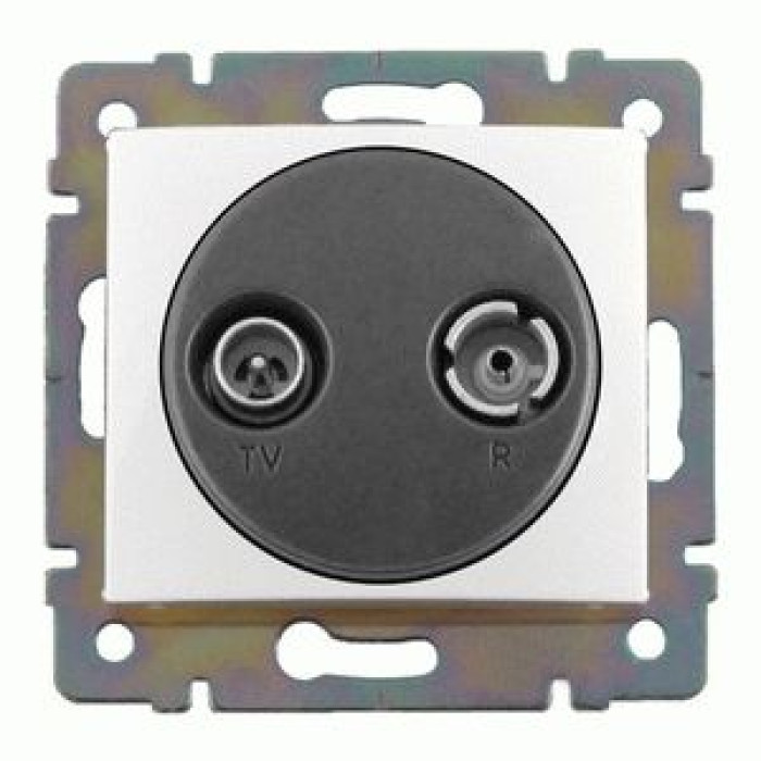 Розетка телевізійна Legrand Valena TV-R 10 дБ кінцева білий