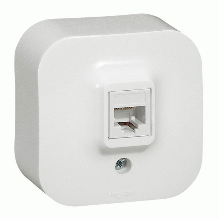 Розетка телефонна Legrand Forix RJ11 слонова кістка