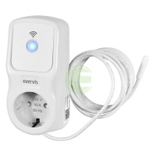 Розумна розетка-терморегулятор Новатек-Електро Wi-Fi Overvis ЕМ-126Т