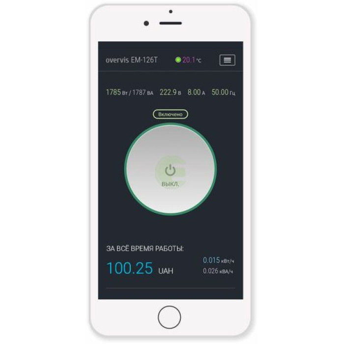 WI-FI лічильник електроенергії Новатек-Електро з функцією захисту ЕМ-129