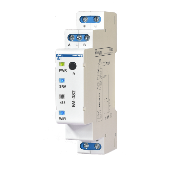 Контролер Новатек-Електро web доступу з wi-fi ем-482