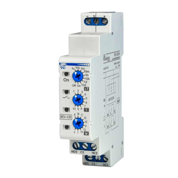 Реле часу Новатек-Електро rev-120 (24в)