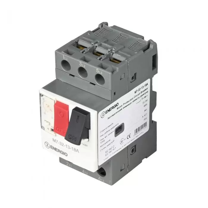 Авт. Вим. Зах. Двиг. ENERGIO M7-32 13-18А 3P 400В