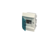Щит ABB Mistral41F 4 модуля IP41 прозорі двері вбудовується (1SLM004100A1200)