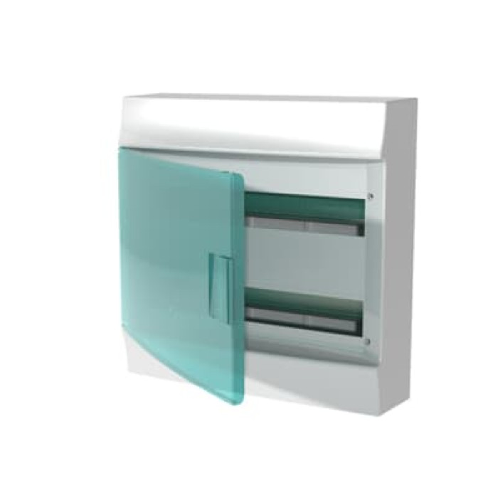 Щит ABB Mistral41W 36 модулей IP41 прозрачные двери клеммник навесной (1SPE007717F0921)