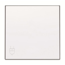 Центральна плата розетки ABB Sky 2CLA858810A1101 8588.1 BL із кришкою (білий)