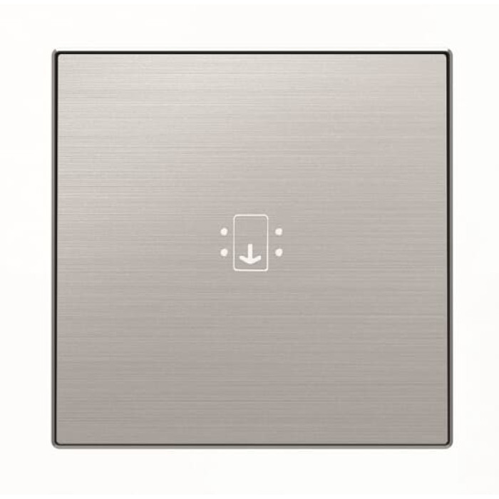 Клавіша карткового вимикача ABB серія Sky 2CLA851400A1401 8514 AI сталь