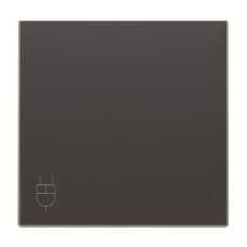 Центральна плата розетки ABB Sky 2CLA858810A1501 8588.1 NS з кришкою (чорний оксамит)