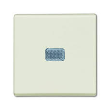 Однокнопковий вимикач ABB Basic 55 2CKA001012A2185 2006/1 UCGL-96-507 (білий шале)