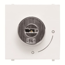 Вимикач ABB Zenit 2CLA225320N1101 N2253.2 BL із ключем без фіксації (білий)