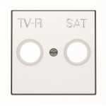 Центральна плата TV/R+SAT розетки ABB серія Sky 2CLA855010A1101 8550.1 BL білий
