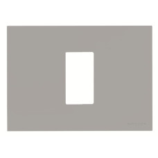 Рамка ABB Zenit 2CLA247100N1301 N2471 PL італійський стандарт 1М (срібло)