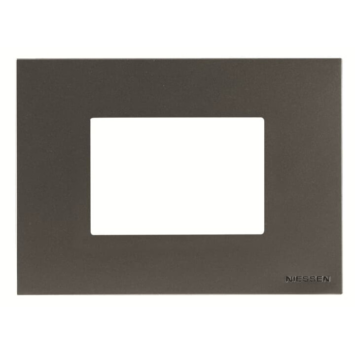 Рамка ABB Zenit 2CLA247300N1801 N2473 AN італійський стандарт 3М (антрацит)