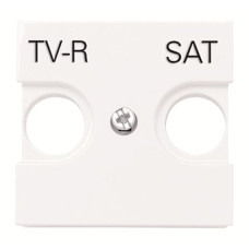 Центральна плата TV-R SAT розетки ABB Zenit 2CLA225010N1101 N2250.1 BL (білий)