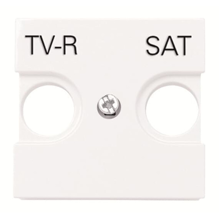 Центральна плата TV-R SAT розетки ABB Zenit 2CLA225010N1101 N2250.1 BL (білий)