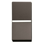 Кнопковий вимикач із символом «Світло» ABB Zenit 2CLA210470N1801 N2104.7 AN 1М (антрацит)