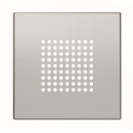 Центральна плата аудіо розетки ABB серія Sky 2CLA852900A1301 8529 PL срібло