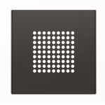 Центральна плата аудіо розетки ABB Sky 2CLA852900A1501 8529 NS (чорний оксамит)